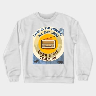 KBHR Chris in the Morning Vintage Radio Crewneck Sweatshirt